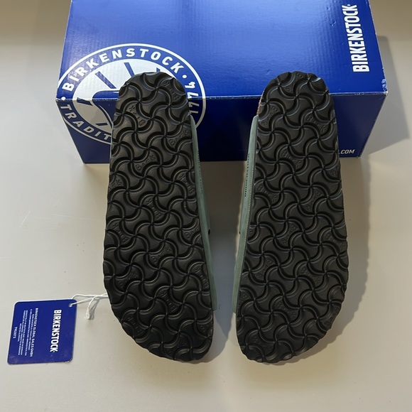 Birkenstock Arizona Oiled Leather Color Thyme Size 38 - Picture 7 of 7